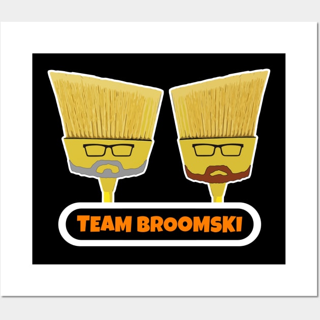 Team Broomski - 2017 Logo Wall Art by SaintEuphoria